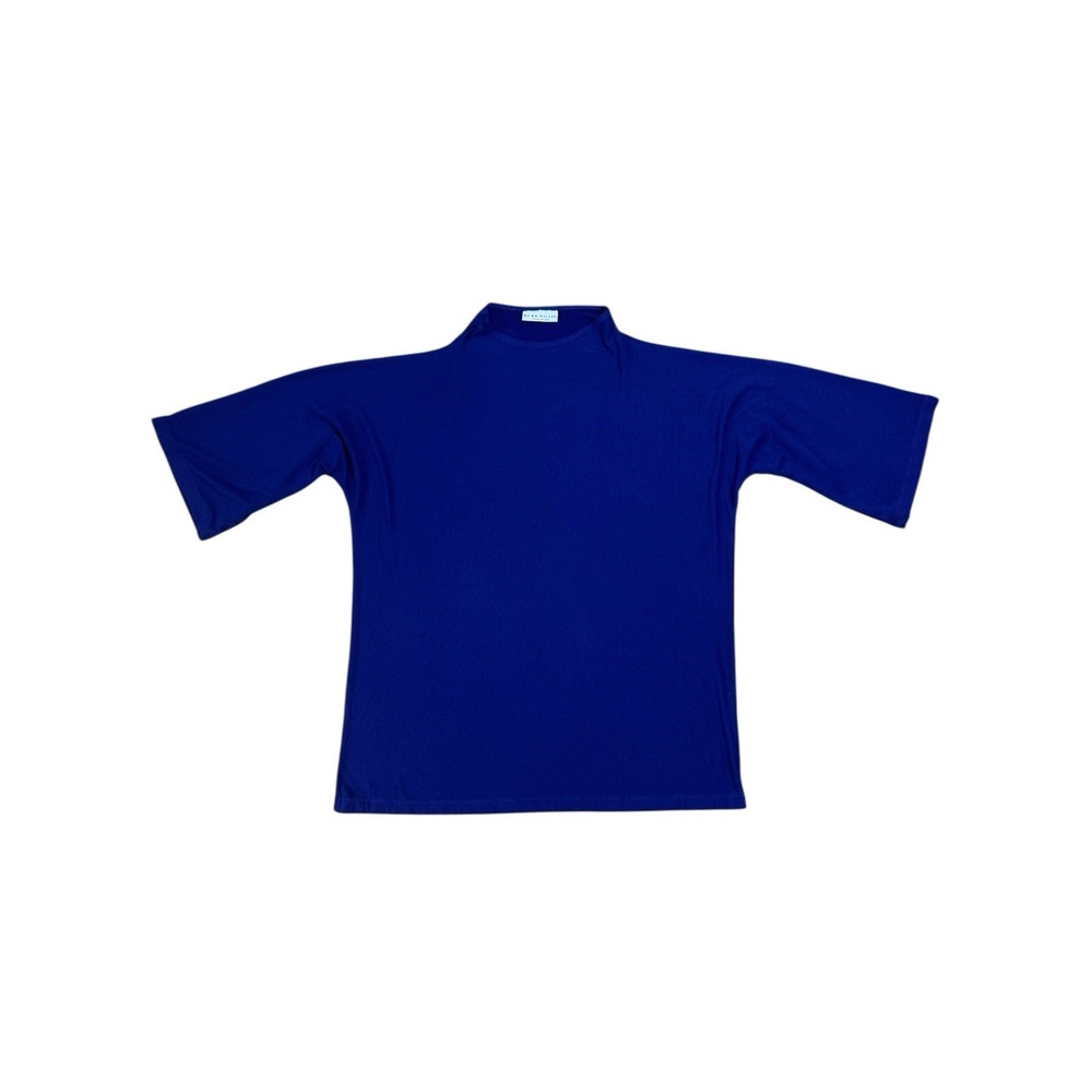 Bryn Walker Women's Sz S Royal Blue  Top 3/4 Flare Sleeve‎